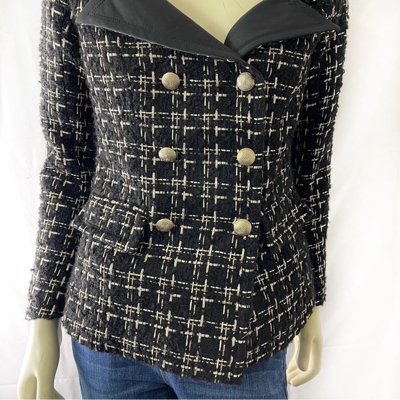 Faith Connexion Sailor Tweed Jacket Size 40 - Picture 3 of 11